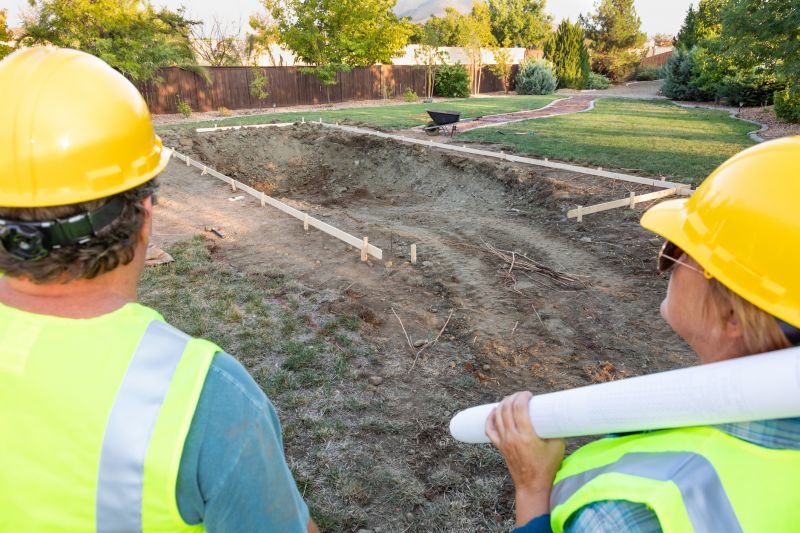 Pool Site Grading